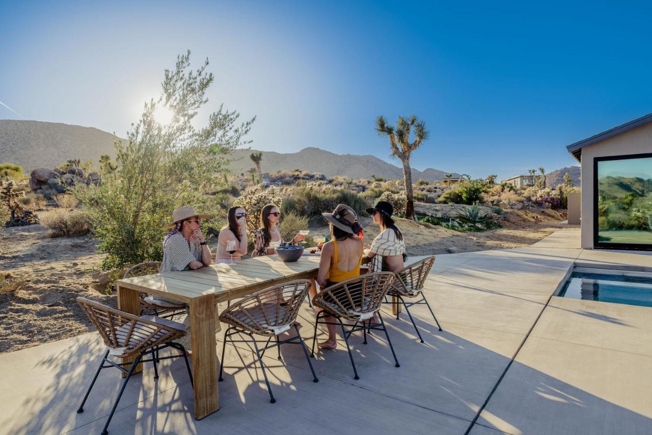 Amaru Muru - Luxury Retreat With Pool/Hot Tub/Yoga ジョシュア・ツリー エクステリア 写真