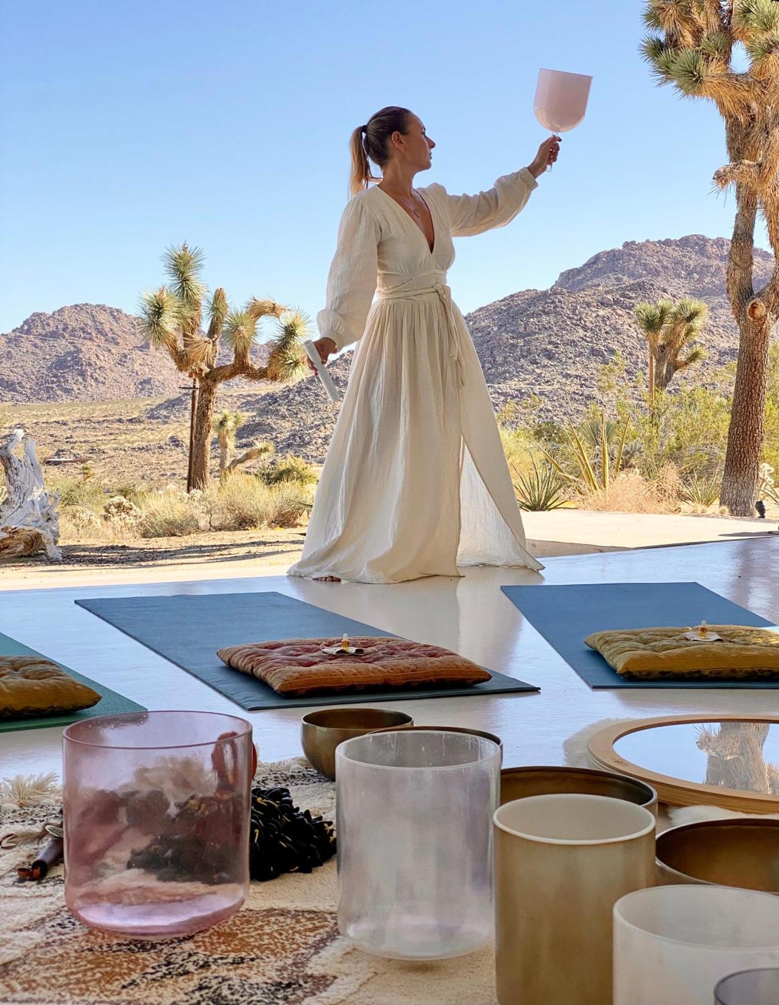 Amaru Muru - Luxury Retreat With Pool/Hot Tub/Yoga ジョシュア・ツリー エクステリア 写真