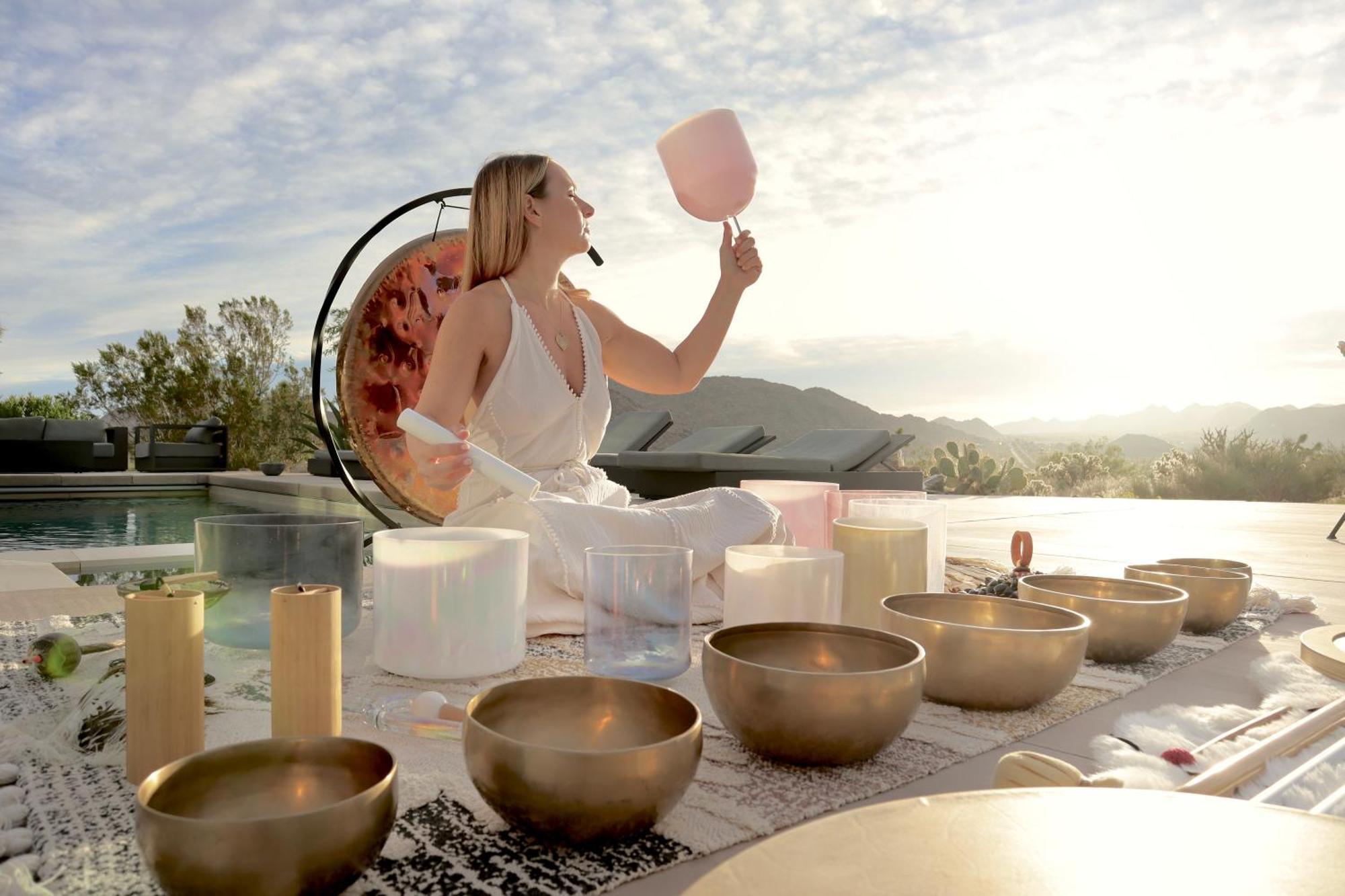 Amaru Muru - Luxury Retreat With Pool/Hot Tub/Yoga ジョシュア・ツリー エクステリア 写真